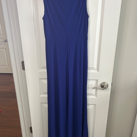 Royal Blue Embellished Evening Gown | Formal Event Dress - Picture 3 of 3